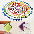 IcosaMro 2.2LB Mosaic Tiles for Crafts DIY Stepping Stone Project Supplies | - Image 4