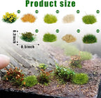 Warmtree 126 Pcs Static Grass Bushy Tufts Lowland Shrubs Tuft Terrain Model Kit - Image 3