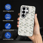 for Samsung Galaxy S26 Ultra Case, Cute Duck Pattern Glossy 2 in 1 Shockproof - Image 4