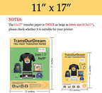 TransOurDream Dark Heat Transfer Paper - Image 2