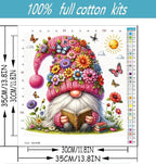 Gnome Stamped Cross Stitch Kits - Image 2