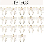 Bow Charms for Bracelet Jewelry Making Cute Bracelet Charms | 18Pcs, Bow Charms - Image 2