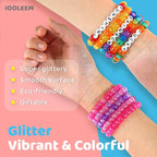 Iooleem Glitter Pony Beads, Beads - Image 5