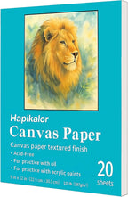 Canvas Painting Acrylic Sketch Book by Hapikalor