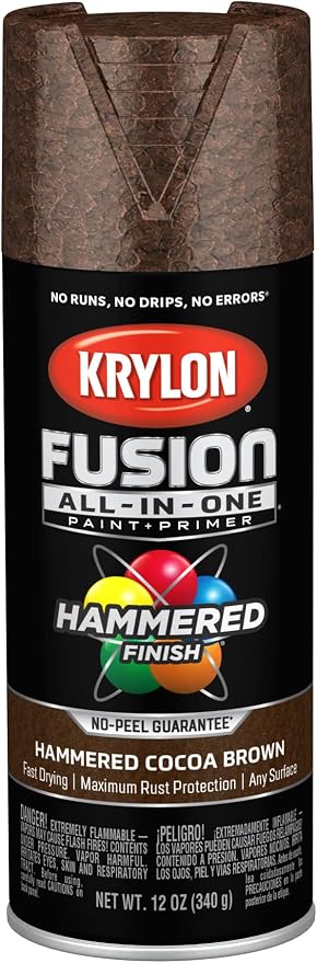 Krylon Fusion All-In-One, Cocoa Brown, 12 oz by Krylon%C2%AE