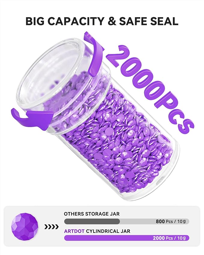 ARTDOT 60 Slots Storage Container - Image 4