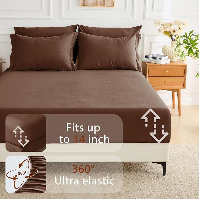 MUXHOMO 7 Pieces Queen Comforter Set, Soft Bed in a Bag Queen Size, All Season - Image 6