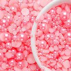 5600PCS Half Round Pearls Flatback Imitation Pearls - Image 3