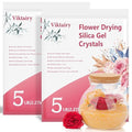 10 LBS Silica Gel Flower Drying, Reusable Color Indicating Flower Drying Silica by Viktairy