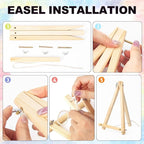 4 Pack Framed Paint by Numbers Kit - Image 6