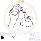 Crafmanoe Hand Embroidery Starter Kit by Unknown