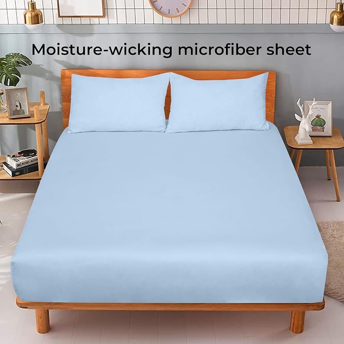 Royale Linens Fitted Sheet Twin XL - Image 2