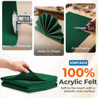 IONTACH 18" X 18" Soft Felt Sheets 1.6mm Thick | Acrylic Felt Fabric Sheets - Image 3