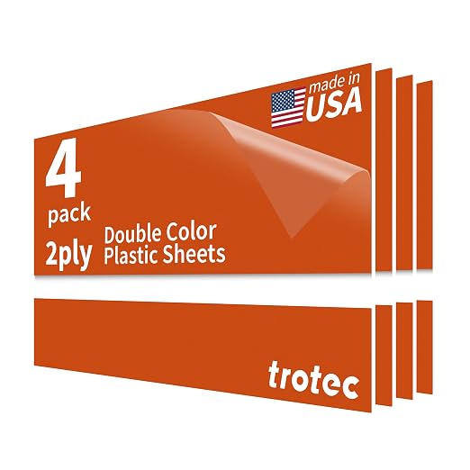 Trotec TroLase | 12"x24"x1/16", Guillotine | Made in USA by TrotecEngravingSupplies