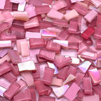 LITMIND Pink Mixed Irregular Glass Mosaic Tiles - Image 2