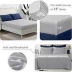 JOLLYVOGUE Twin XL Comforter Set, Ultra-Soft Bed in a Bag Twin XL Size 5 Pieces - Image 4