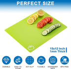 5 Pieces Flexible Plastic Cutting Board Mats - Image 2