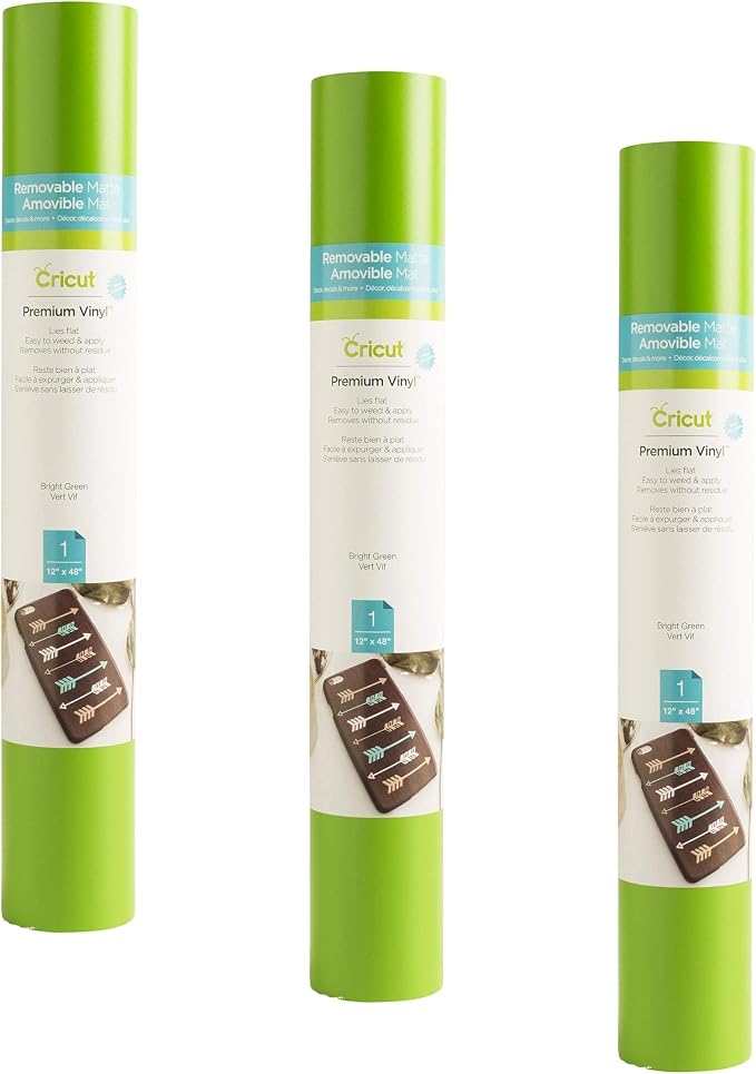 Cricut Removable Vinyl, Bright Green by Cricut