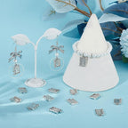 SUNNYCLUE 1 Box 80Pcs Book Charms Inspirational Message Graduation Book Charm - Image 4