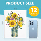 ESRICH 8x10 Canvas for Painting, 12 Pack Canvas Boards for Painting Primed Acid - Image 2