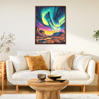 Paint by Numbers Kit for Adults, Aurora DIY Painting Kit, 16x20 Inch | Night - Image 2