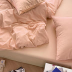 Nanko Peach Coral King Size Comforter Set, Soft Microfiber Down Alternative - Image 6