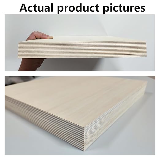 12 Pack Birch Plywood Sheets 1/8", 3mm Birch - Image 4
