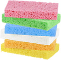1-Set Kitchen Sponges, Condense Eco Cellulose Non-Scratch Scrub Heavy Sponge for Kitchen/Household/Bathroom, Clean Tough Messes Dish Scrubber [Multicolor]