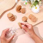 10Pcs Large Cork Stoppers Cork Bottle Stopper Wooden Tapered Corks Plug Beer - Image 4