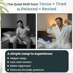 Cervical Neck Pillow for Sleeping – Cooling Memory Foam Cervical Pillow for - Image 3