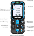 ACEGMET Laser Measure with Phone App, 229ft/70m Laser Measurement Tool with 2 - Image 5