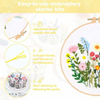 RidaaFri Embroidery Kit for Beginners, Hand Embroidery Set - Image 7