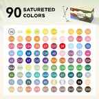 Arrtx 90 Colors Paint Markers, Acrylic Paint Pens - Image 5