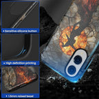 Case for Samsung Galaxy S25 Edge Case, Halloween Witch Moon Stained Glass - Image 4
