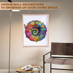 Rainbow Vortex Succulents Puzzles Adults Gifts Wooden 240 Pieces 13.4 * 12.7in - Image 8