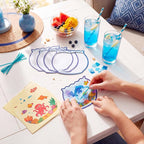Eersida 32 Sets Summer Suncatcher Crafts, Ocean Fishbowl Craft Kit, Under the - Image 4
