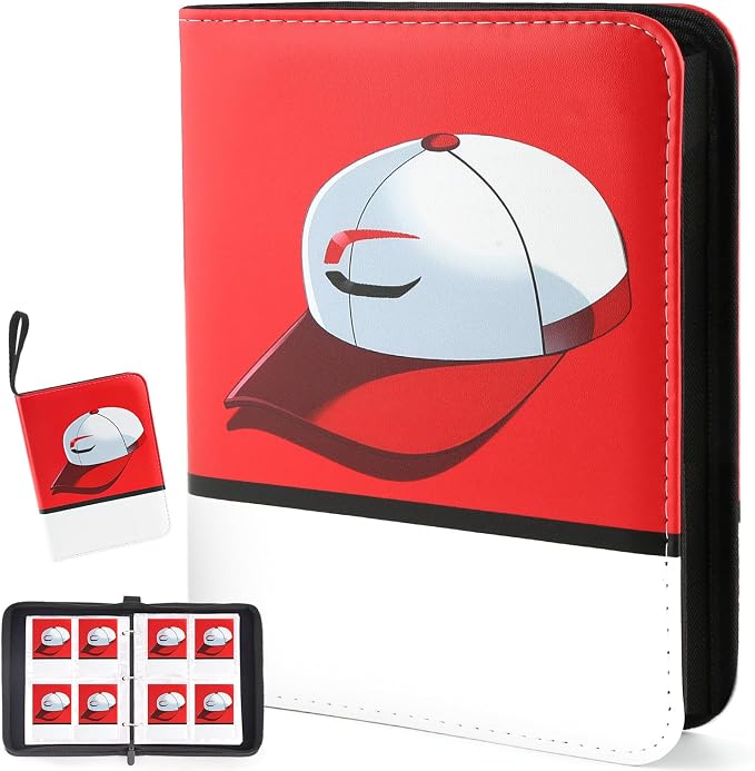 Premium Collectible Trading Card Albums，Card Binder Fits 400 Cards by Unknown