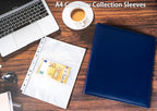 30 Pack 180 Pockets 11 Hole Currency Collection Sleeves, Cash Collecting Album - Image 7
