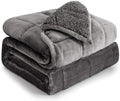 Cottonblue Sherpa Fleece Weighted Blanket 12lbs, Sherpa Flannel Cozy Plush Bed by Cottonblue