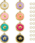 UMAOKANG 8PCS Jewelry Making Charms Bulk by UMAOKANG