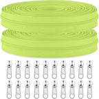 Sawoake 10 Yard Divided Zippers, Coil Zipper by Zipper