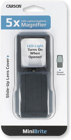 Carson MiniBrite LED Lighted Slide-Out Aspheric Magnifier - Image 2