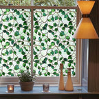 16"x118 Green Mosaic Stained Glass Double Side Window Films Art Decorative - Image 3