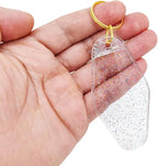 10pcs Blank Hotel Keychains Bulk Vintage Motel Keychain Vinyl Keychains Gold - Image 2