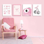 4 Pack Pink Coquette Diamond Art Kits - Image 2