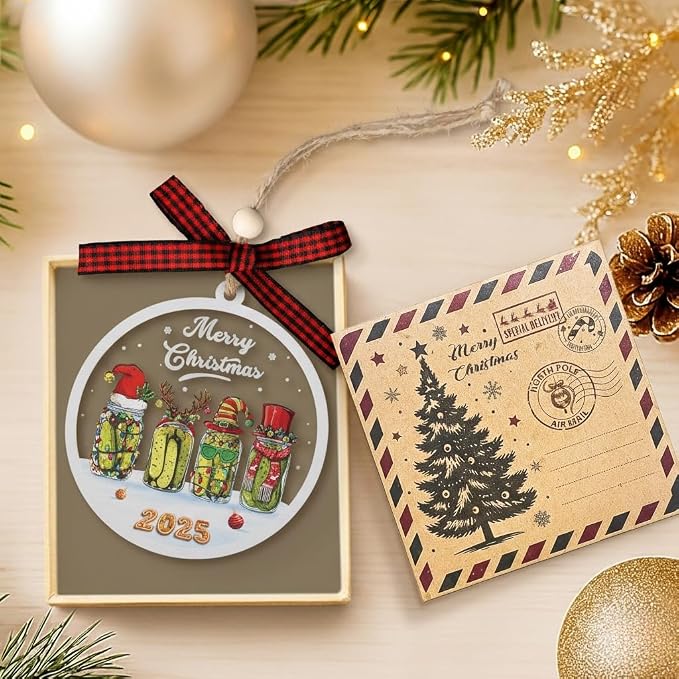 Pickle Jars Ornament – Funny Ornament - Image 3