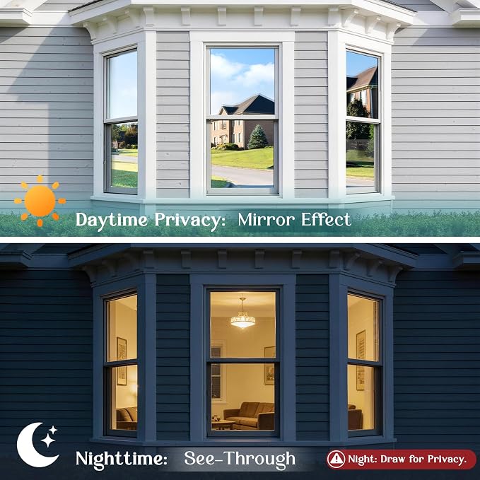 Haton Window Privacy Film One Way Window Tint - Image 2