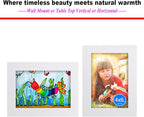 RPJC 4x6 Picture Frames Made of Solid Wood High Definition Glass - Image 5