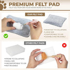 MOREJMTT Needle Felting Kit, Wool Felt Needle Felting Tools Foam Pad, Craft - Image 6