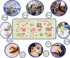 Mouse Pad Cute, Retro Gaming Desk Mats, Large Mousepad Laptop Keyboard Mouse Mat - Image 6